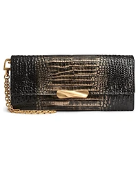 Donna Karan New York Women's Amagansett Metallic Croco Wallet