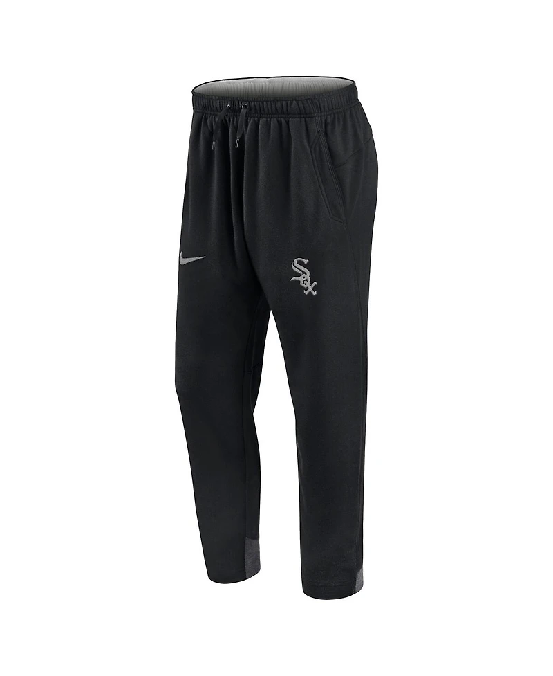 Nike Men's Black Chicago White Sox Authentic Collection Dry Flux Jogger Pants