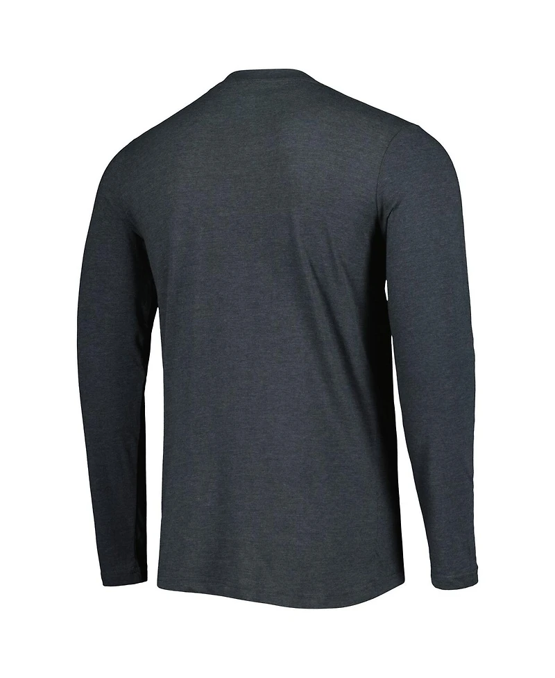 Concepts Sport Men's Green/Charcoal Ohio Bobcats Meter Long Sleeve Top and Pants Sleep Set