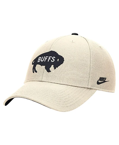 Nike Men's Natural Colorado Buffaloes Vintage Rise Dri-fit Adjustable Hat