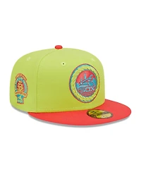 New Era Men's Green/Red Chicago White Sox 1983 Mlb All-Star Game Cyber Highlighter 59FIFTY Fitted Hat
