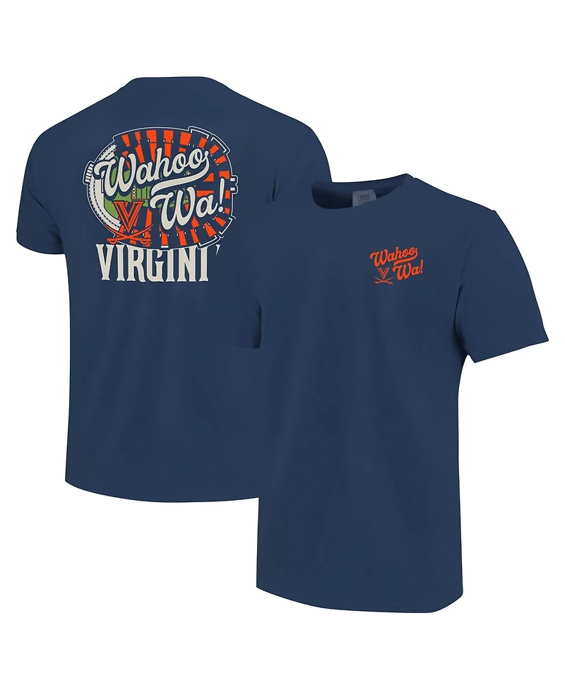 Image One Big Boys and Girls Navy Virginia Cavaliers Hyperlocal Comfort Colors T-Shirt