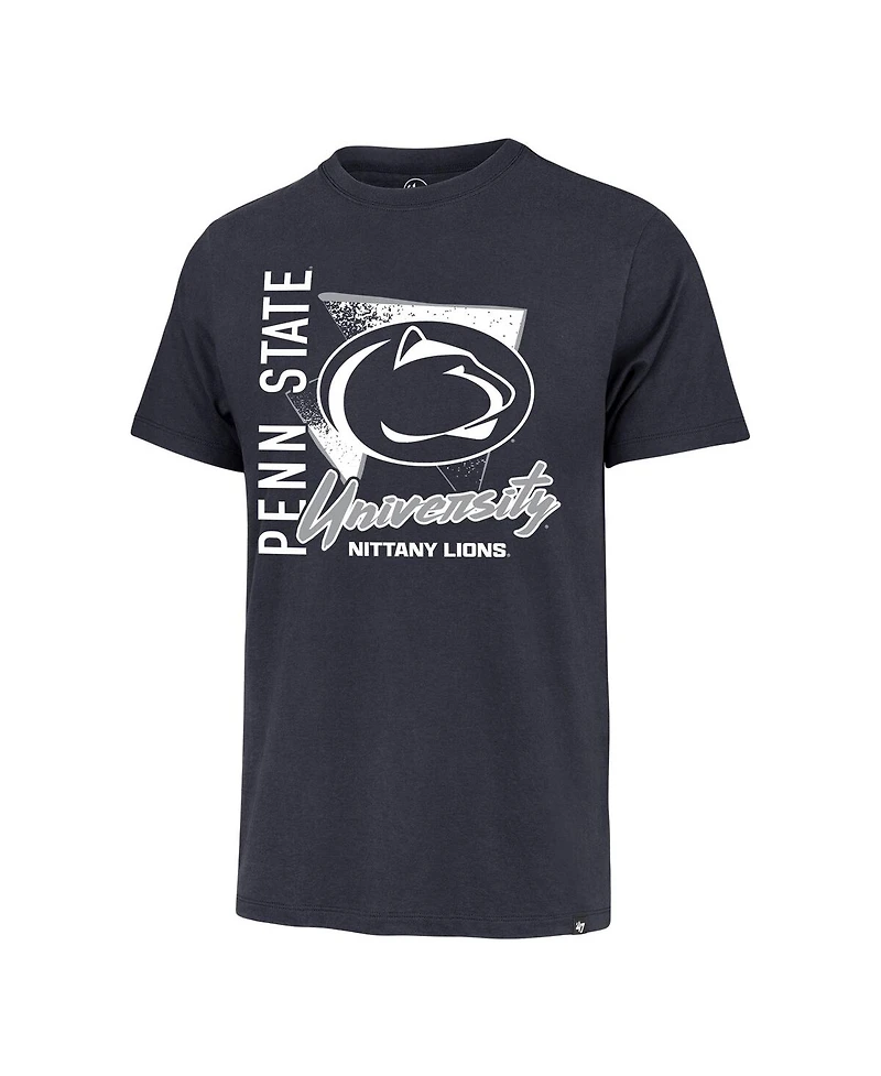'47 Brand Men's Navy Penn State Nittany Lions Side Arm Franklin T-Shirt
