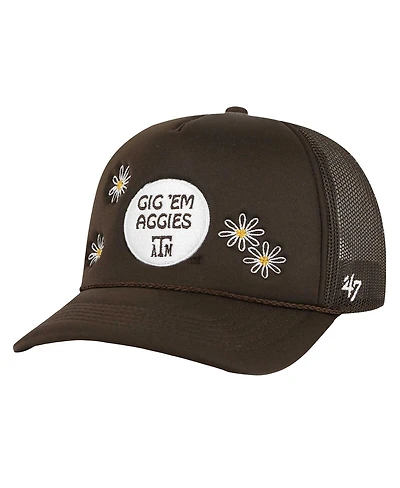 '47 Brand Women's Brown Texas A&M Aggies Tamu Radical Hitch Trucker Adjustable Hat