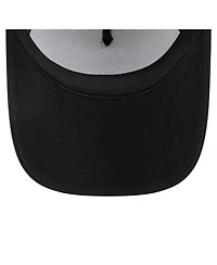 New Era Toddler White/Black Miami Marlins Painted A-Frame 9FORTY Trucker Adjustable Hat