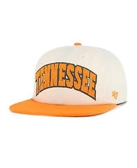 '47 Brand Men's and Women's Natural Tennessee Volunteers Crossover Off Hand Captain Adjustable Hat