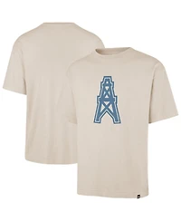 '47 Brand Men's Tan Tennessee Oilers Bouldering Imprint Ravine Foundation Throwback T-Shirt