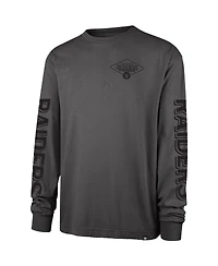 '47 Brand Men's Black Las Vegas Raiders Cairn Ravine Foundation Long Sleeve T-Shirt