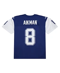 Mitchell & Ness Men's Troy Aikman Navy Dallas Cowboys 1995 Legacy Replica Jersey