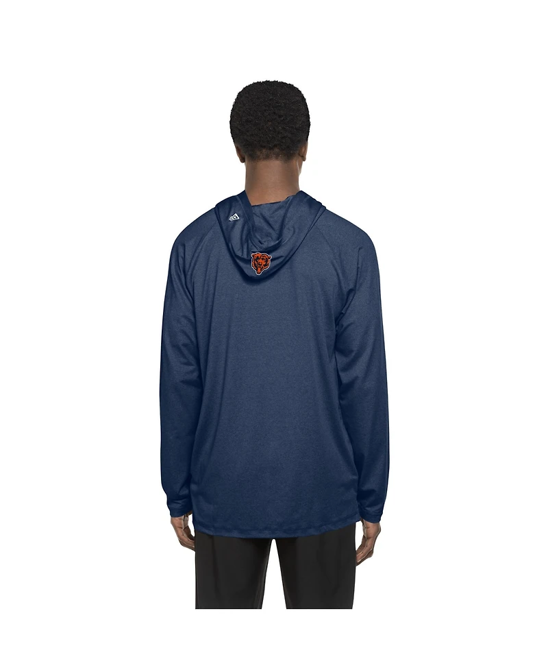 New Era Men's Navy Chicago Bears Functional Fandom Hoodie