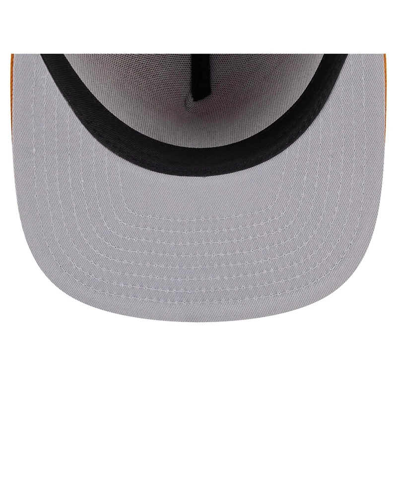 New Era Men's Orange Houston Astros Color Pack A-Frame 59FIFTY Fitted Hat