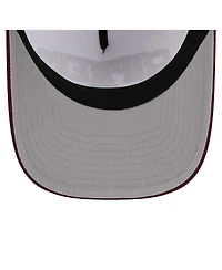 New Era Men's White/Maroon Minnesota Golden Gophers Arch Two-Tone Rope 9FORTY A-Frame M-Crown Adjustable Hat