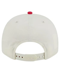 New Era Men's Cream/Red Cincinnati Bearcats Vintage Chainstitch 9FIFTY A-Frame Snapback Hat