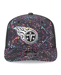 New Era Men's Black Tennessee Titans 2025 Nfl Crucial Catch 9SEVENTY Adjustable Hat