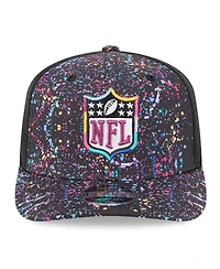 New Era Men's Black Shield Logo 2025 Nfl Crucial Catch 9SEVENTY Adjustable Hat