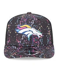 New Era Men's Black Denver Broncos 2025 Nfl Crucial Catch 9SEVENTY Adjustable Hat