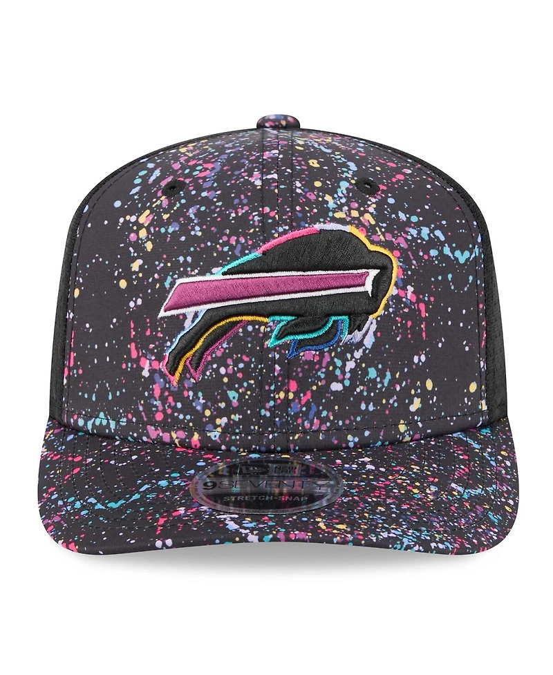 New Era Men's Black Buffalo Bills 2025 Nfl Crucial Catch 9SEVENTY Adjustable Hat