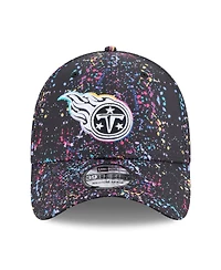 New Era Men's Black Tennessee Titans 2025 Nfl Crucial Catch 39THIRTY Flex Hat