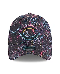 New Era Men's Black Chicago Bears 2025 Nfl Crucial Catch 39THIRTY Flex Hat