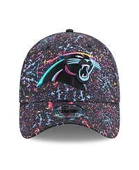 New Era Men's Black Carolina Panthers 2025 Nfl Crucial Catch 39THIRTY Flex Hat