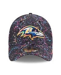 New Era Men's Black Baltimore Ravens 2025 Nfl Crucial Catch 39THIRTY Flex Hat