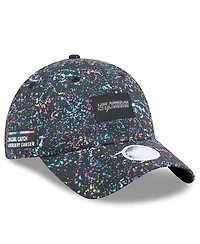 New Era Women's Black Los Angeles Chargers 2025 Nfl Crucial Catch Pony Tail Adjustable Hat