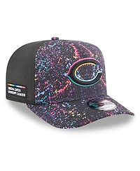 New Era Men's Black Chicago Bears 2025 Nfl Crucial Catch A-Frame 9FIFTY Snapback Hat