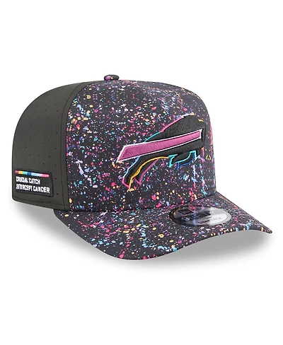 New Era Men's Black Buffalo Bills 2025 Nfl Crucial Catch A-Frame 9FIFTY Snapback Hat