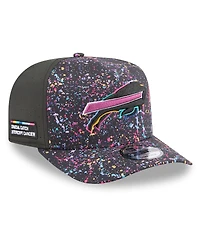 New Era Men's Black Buffalo Bills 2025 Nfl Crucial Catch A-Frame 9FIFTY Snapback Hat