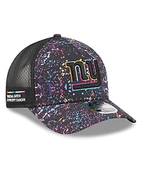 New Era Men's Black New York Giants 2025 Nfl Crucial Catch 9FORTY Adjustable Hat