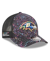 New Era Men's Black Baltimore Ravens 2025 Nfl Crucial Catch 9FORTY Adjustable Hat