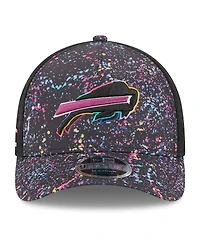 New Era Big Boys and Girls Black Buffalo Bills 2025 Nfl Crucial Catch 9FORTY Adjustable Hat