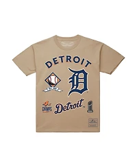 Mitchell & Ness Men's Cream Detroit Tigers Legacy Defined T-Shirt