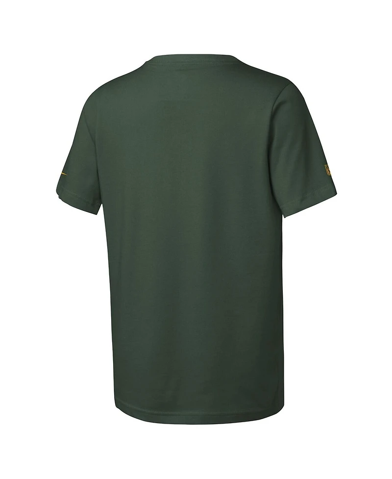 Nike Big Boys and Girls Green Bay Packers Sideline Team Issue T-Shirt