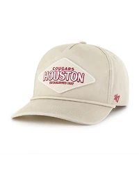 '47 Brand Men's and Women's Cream Houston Cougars Outdoorsmen Cairn Hitch Adjustable Hat