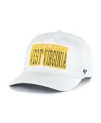 '47 Brand Women's White West Virginia Mountaineers Outspoken Hitch Adjustable Hat