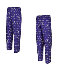 Concepts Sport Men's Purple Minnesota Vikings Mosaic All Over Print Pants