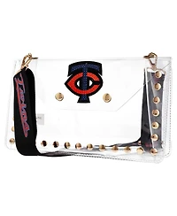 Cuce Minnesota Twins Crystal Clear Envelope Crossbody Bag