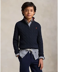 Polo Ralph Lauren Boys 8-20 Quarter-Zip Sweater