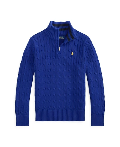Polo Ralph Lauren Boys 8-20 Quarter-Zip Sweater