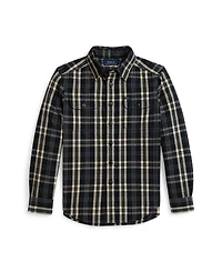 Polo Ralph Lauren Big Boys 8-20 Plaid Work Shirt