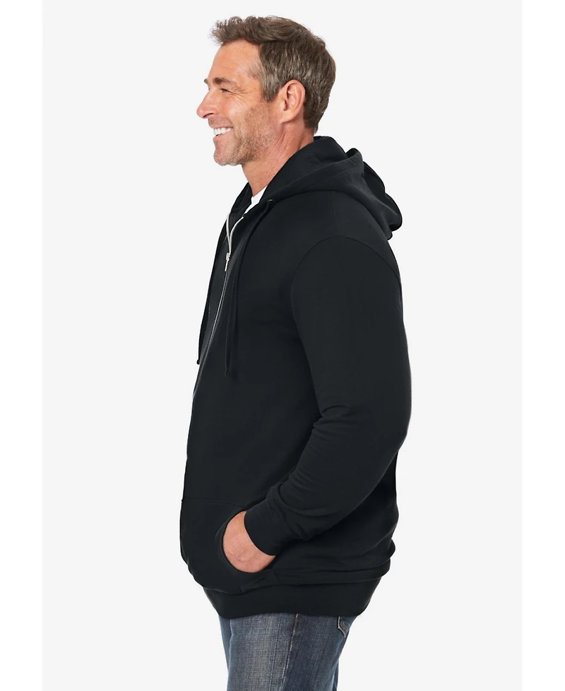KingSize Big & Tall Fleece Zip-Front Hoodie