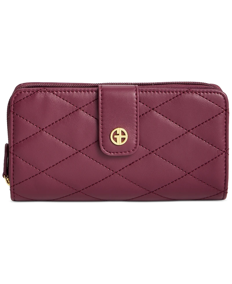 Giani Bernini Aio Quilted Wallet, Macy's Exclusive