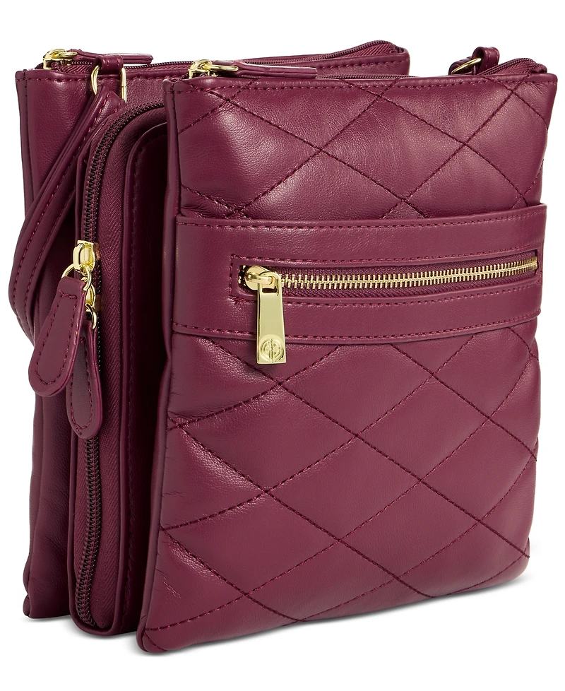 Giani Bernini Dasher Quilted Shoulder Bag, Macy's Exclusive