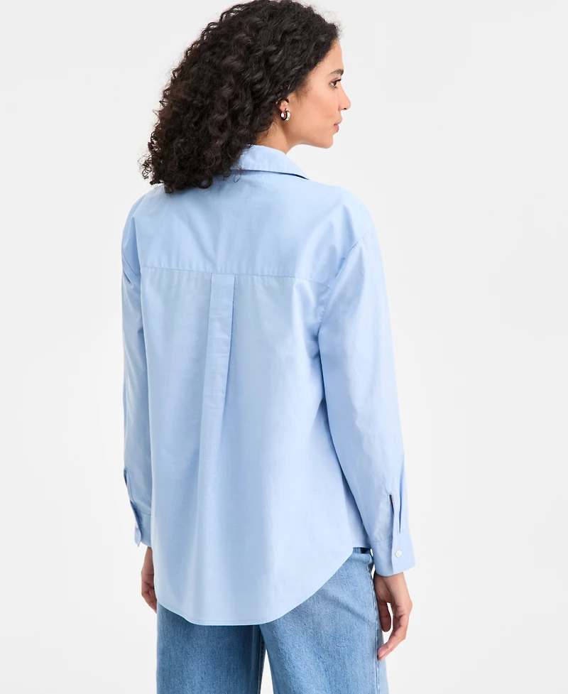 On 34th Women's Solid Embellished Popover Top, Macy's Exclusive