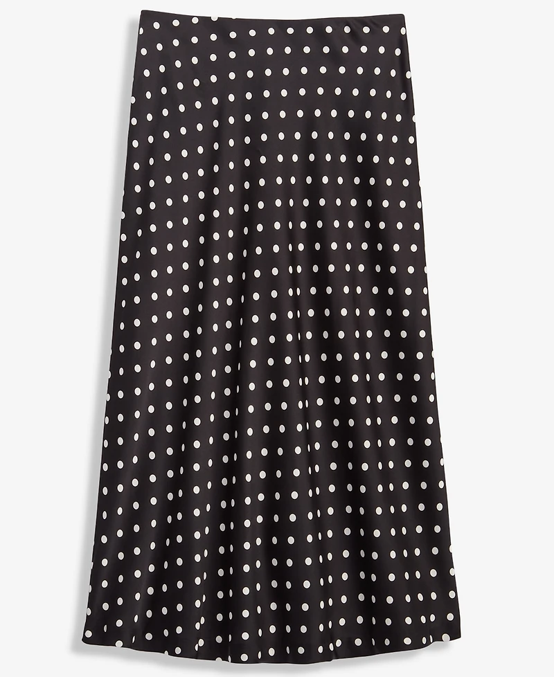 On 34th Women's Dot-Print Midi Skirt, Macy's Exclusive