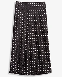 On 34th Women's Dot-Print Midi Skirt, Macy's Exclusive