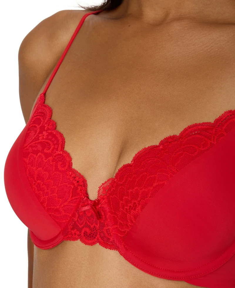 Maidenform Women's Comfort Devotion Extra Coverage Lace Shaping Underwire Bra 9404