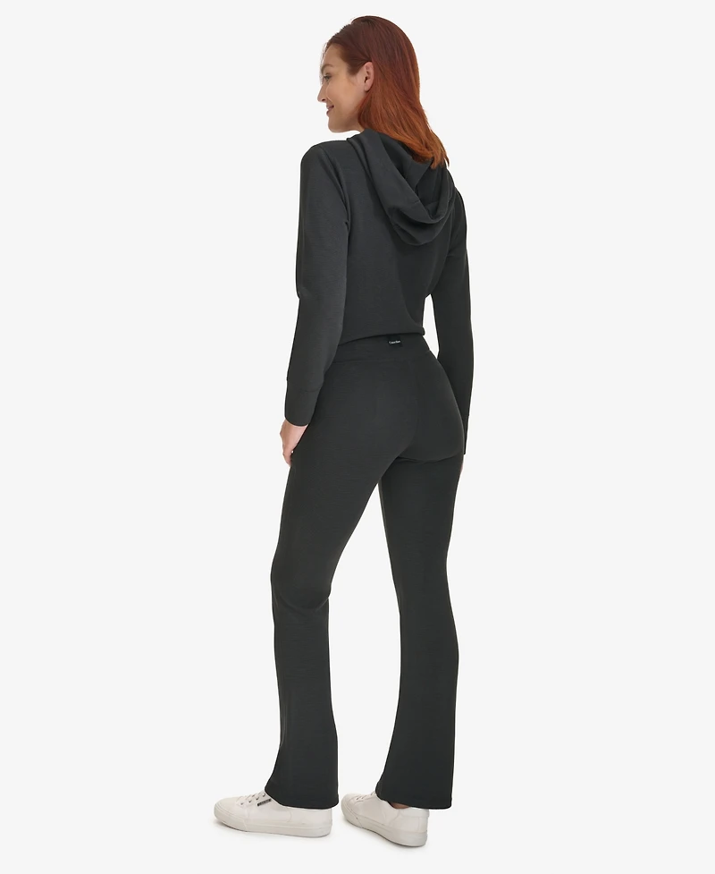 Calvin Klein Women's Flare-Leg High-Waist Pants