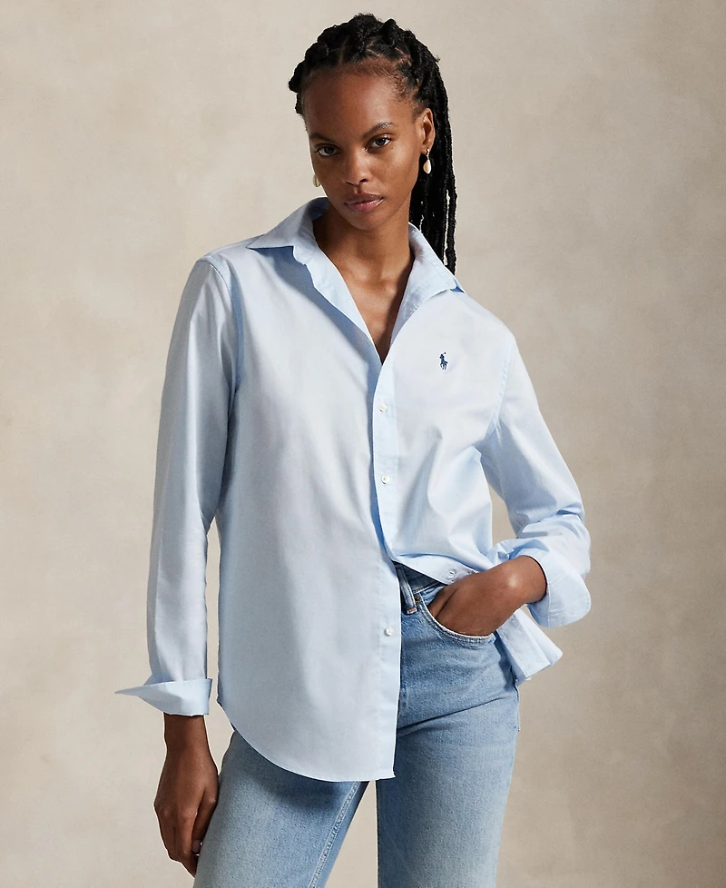 Polo Ralph Lauren Women's Classic-Fit Cotton Twill Shirt
